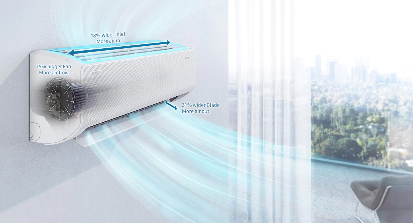 Climatiseur Samsung 24000 BTU Digital Inverter Chaud Froid prix tunisie