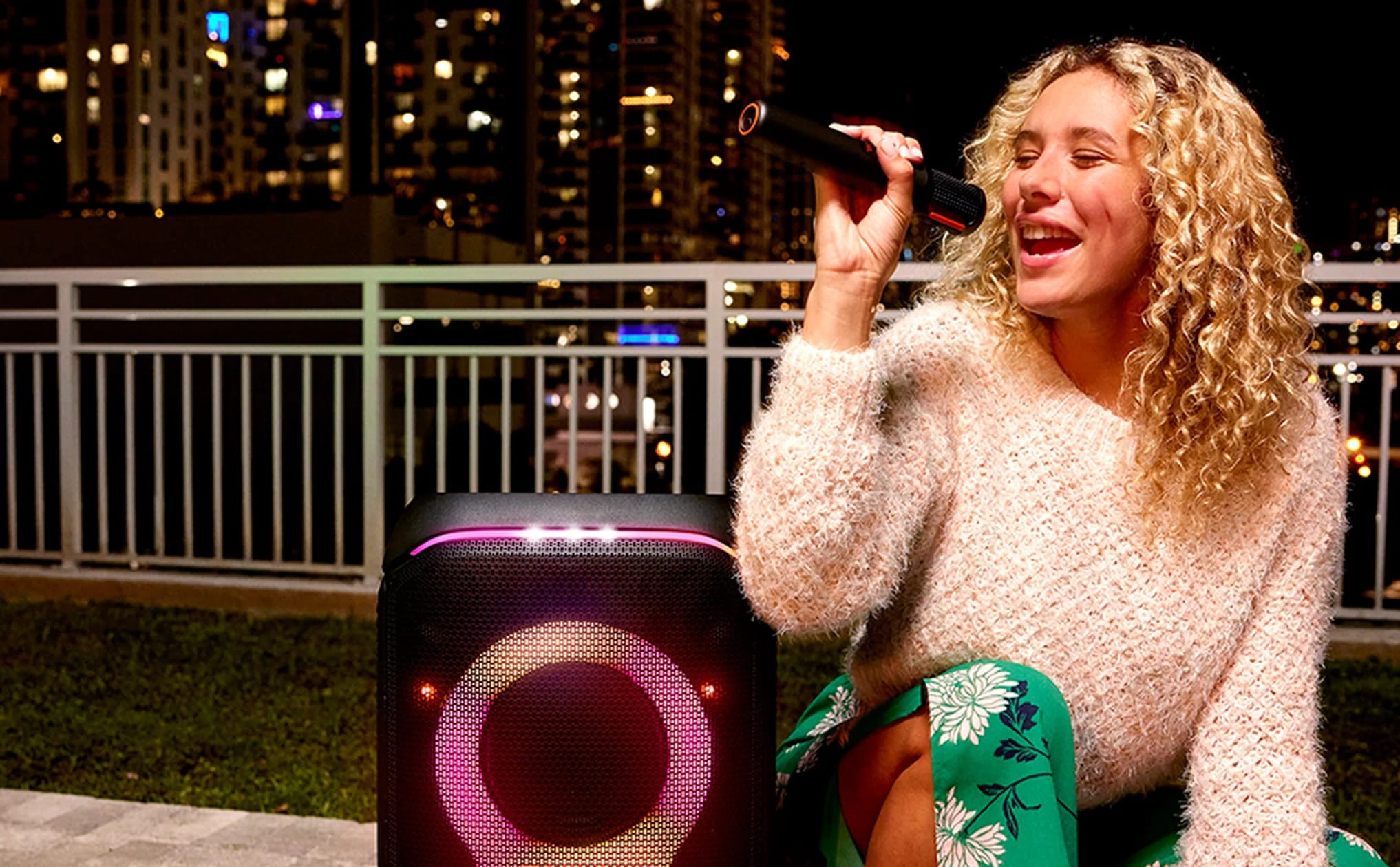 JBL PartyBox Wireless Mic fiche technique