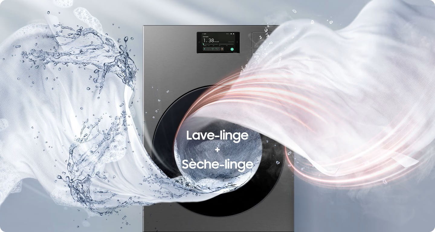 Lavante séchante samsung 18Kg prix tunisie