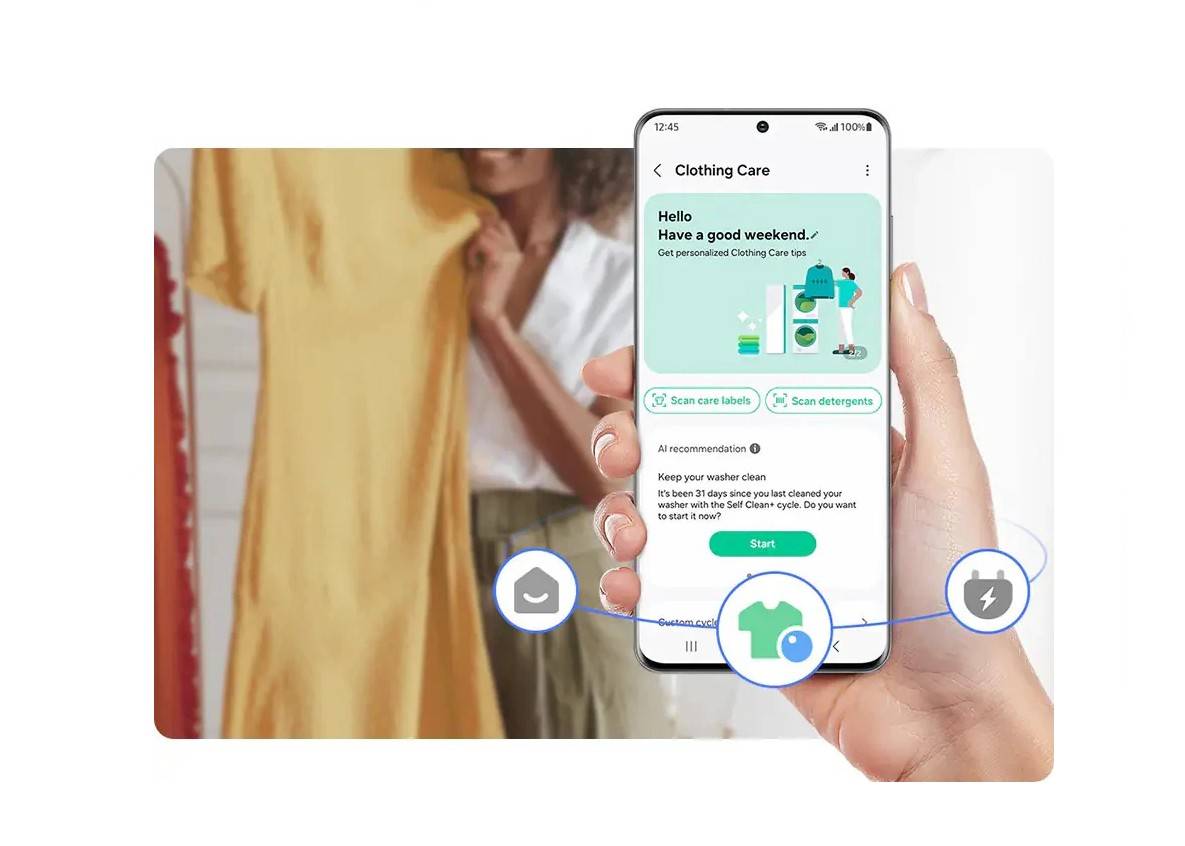 Lavante séchante samsung 18Kg prix tunisie