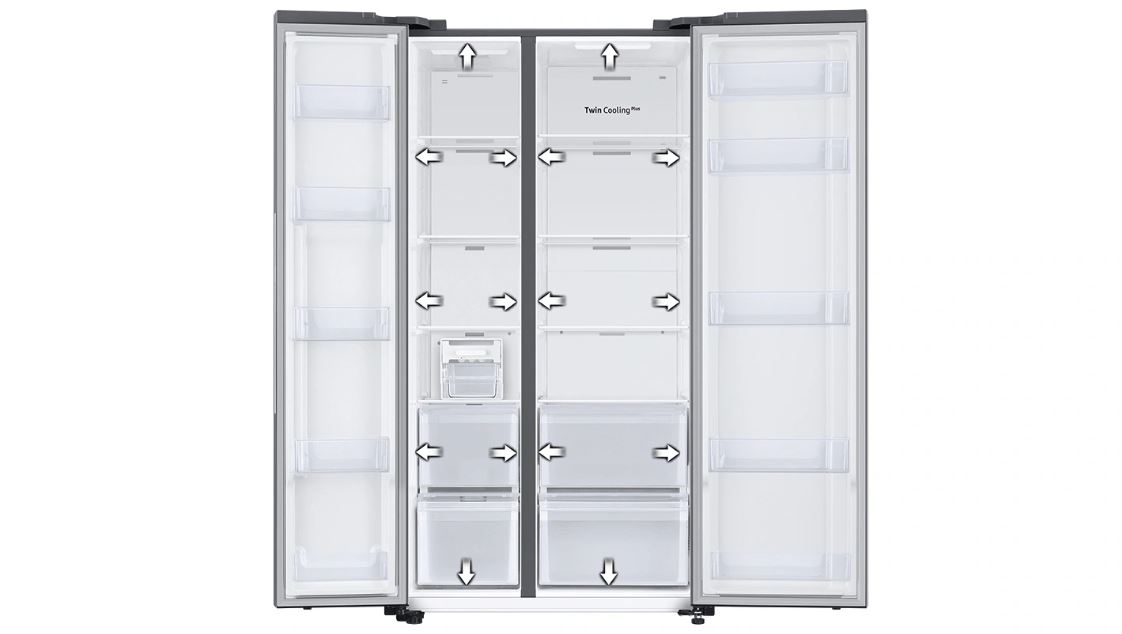 Réfrigérateur Samsung RS66 Side By Side prix tunisie