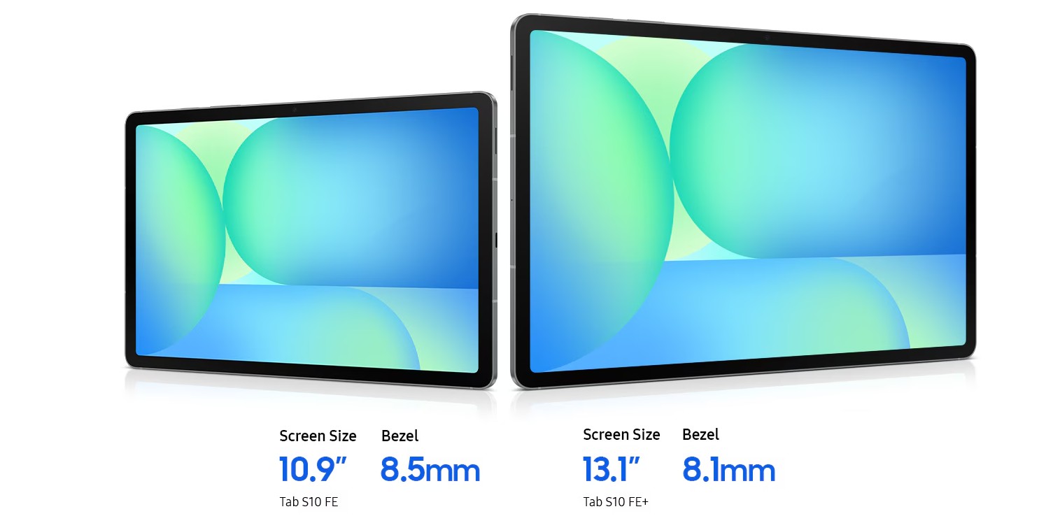 écran Tab S10 FE