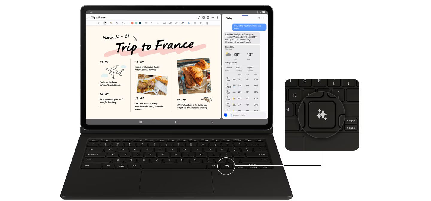 Samsung Galaxy Tab S10 FE 5G fiche technique