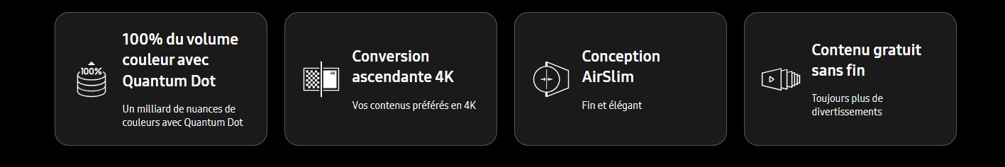Samsung Smart Tv 50″ QLED 4K Q60D prix tunisie